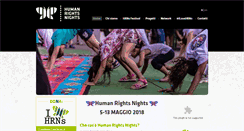 Desktop Screenshot of humanrightsnights.org